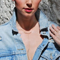 Zama Maya Lariat Necklace