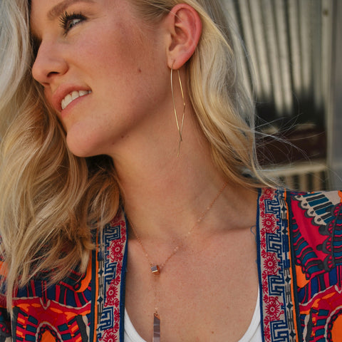 Alambre Vela Earrings