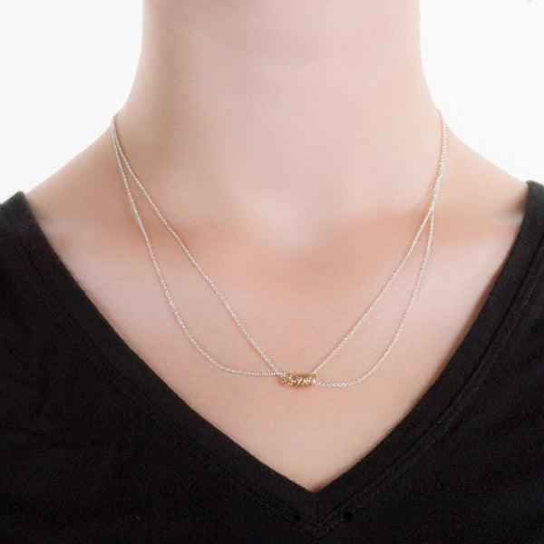 Angle Rings Necklace