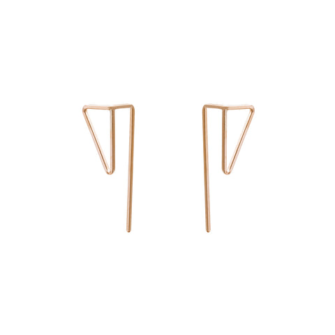 Zama Peek Tri Earrings